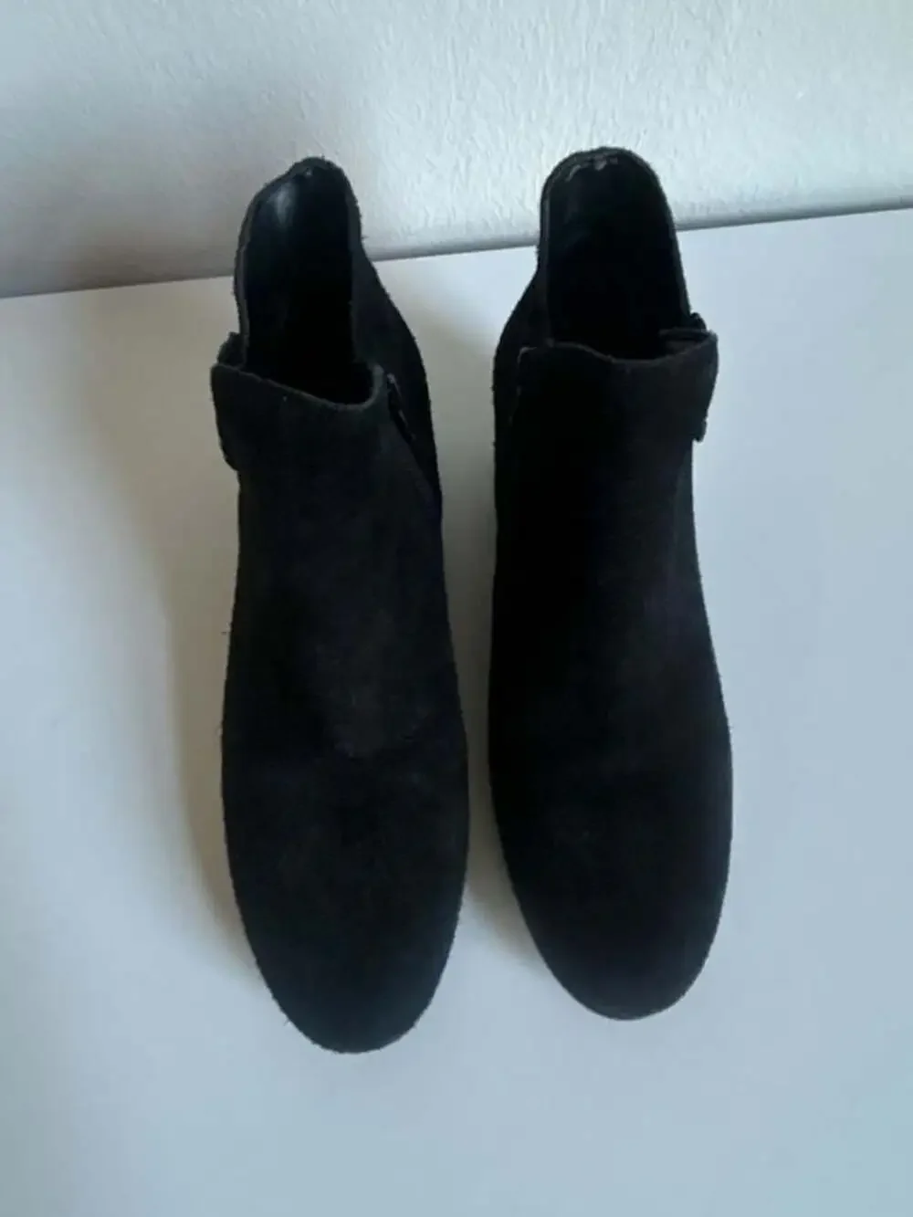 Jack Rogers Peyton Black Suede Ankle Booties